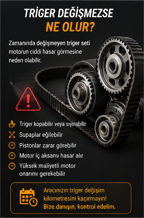 Triger değişmezse ne olur